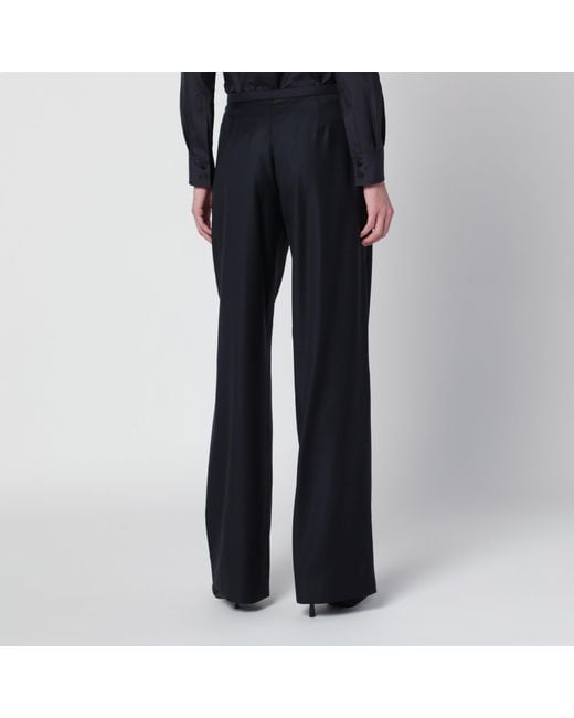 Gucci Black Lightweight Wool Trousers