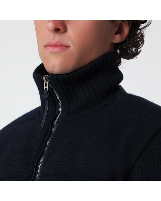 Tom Ford Black Quilted Virgin Wool Jacket for men