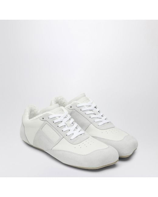 スニーカー Mm6 Maison Margiela Anatomic Suede And Leather Sneakers 29927485_59002461_600.jpg