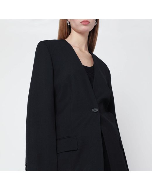 Totême  Black Wool-Blend Jacket
