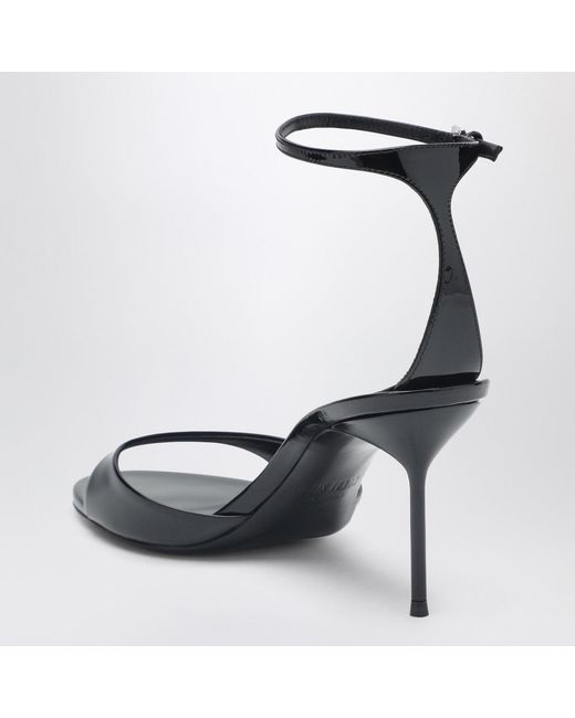 Paris Texas Metallic Lidia Patent Leather Sandal