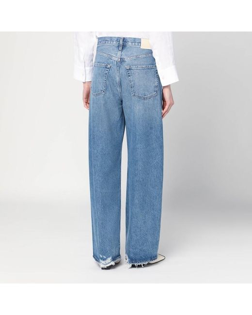 Jeans ayla baggy slavato con strappi di Citizens of Humanity in Blue