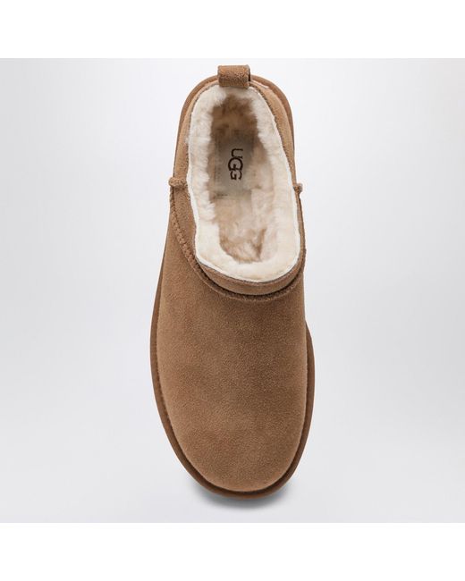 Bottines Micro Couleur Châtaigne Ugg en coloris Brown