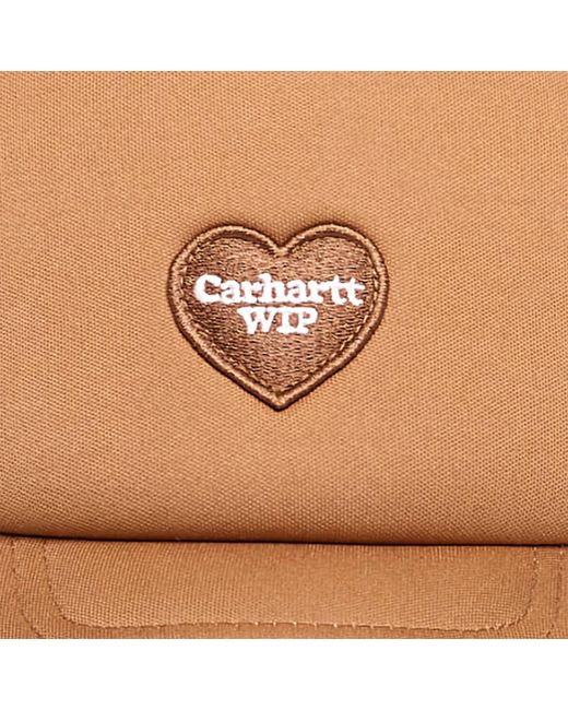 Carhartt Brown Heart Patch Trucker Cap Hamilton for men