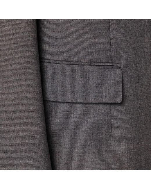 P.A.R.O.S.H. Gray P. A.R. O.S. H. Chestnut-Colou Wool Blend Jacket