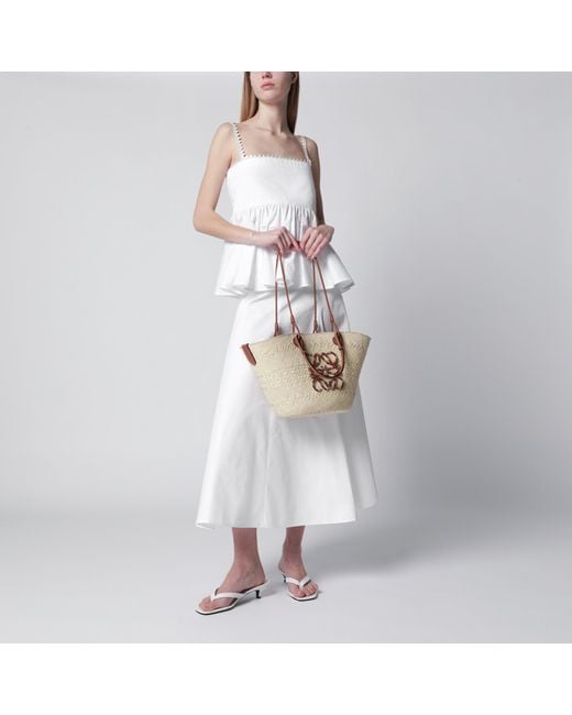 Loewe Natural Medium Anagram Basket Bag