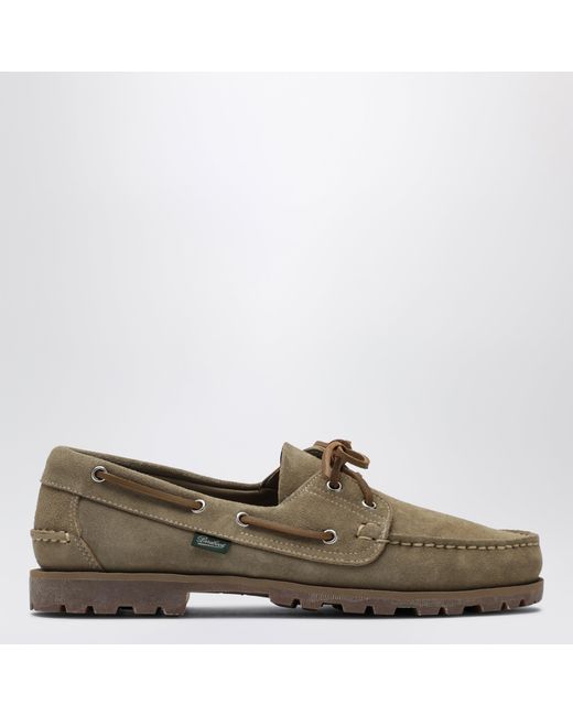 Paraboot Brown Malo Sand-Colored Loafers for men