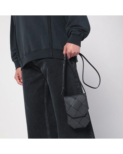 Custodia per smartphone diago color ardesia di Bottega Veneta in White da Uomo