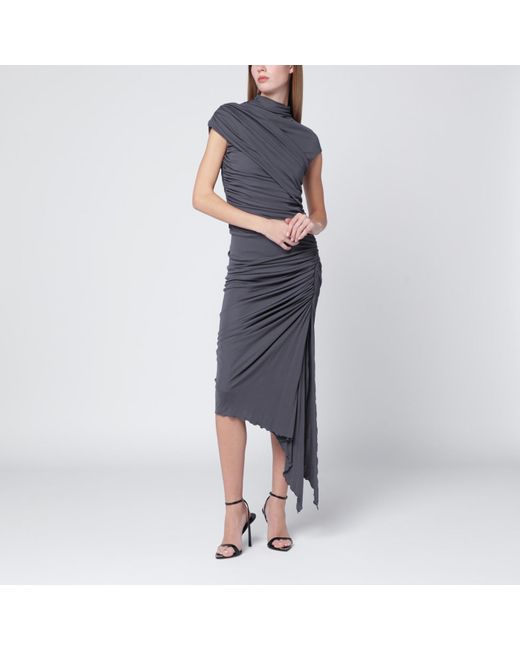 black long dress maxi Jersey Tank Maxi Dress with Pockets for Tall Women in Black XL / Extra Tall / Black