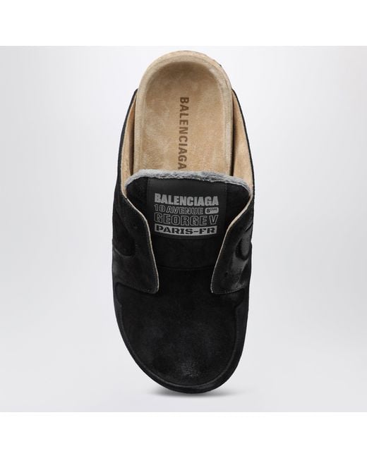 Balenciaga Black Dumbo Sabot for men