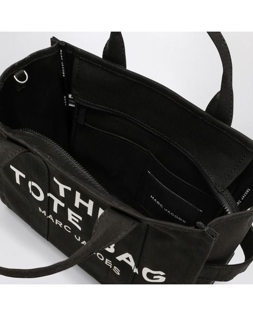 Medium tote bag nera in canvas di Marc Jacobs in Black