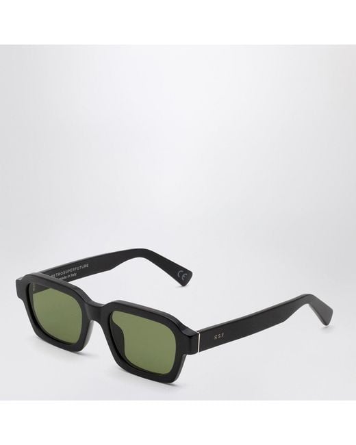 Retrosuperfuture Green Caro Sunglasses for men