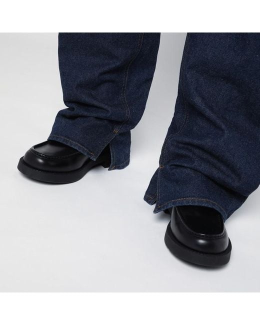 Gucci Blue Dark Wide Denim Jeans for men