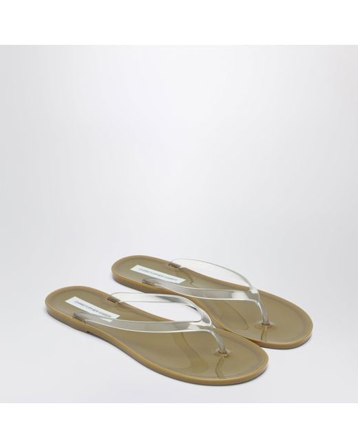 Christopher Esber White Jo Thong Sandals