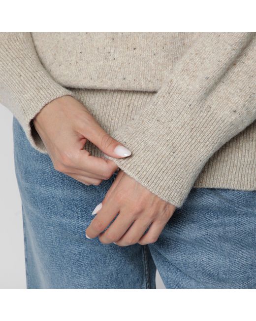 Rohe Natural Mélange Wool-Blend Sweater