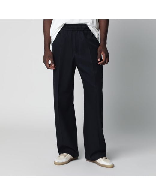 Golden Goose Deluxe Brand Black Straight-Leg Trousers for men