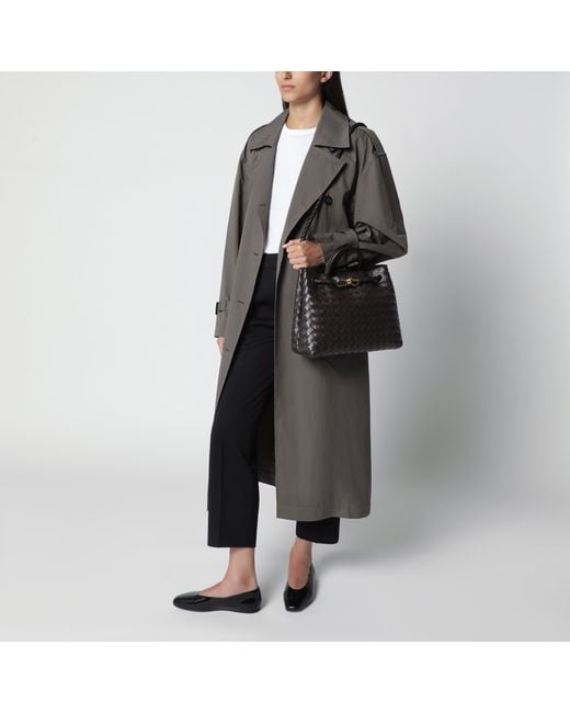 Bottega Veneta Black Andiamo Medium Bag