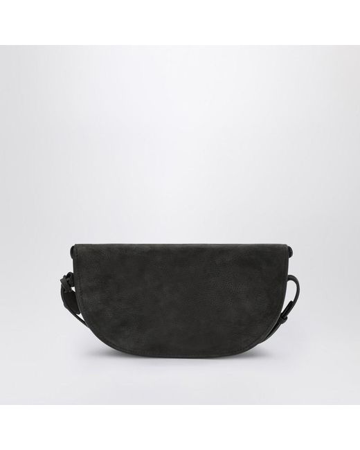Marsupio east west antracite in nabuk di Alaïa in Black