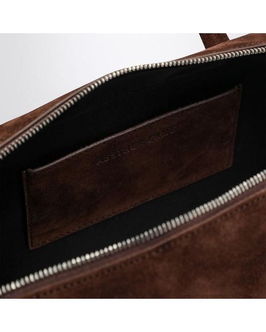 Borsa Lagun Bowling Couleur Cacao Aesther Ekme en coloris Brown