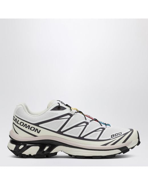 Salomon White Sneaker Xt-6 /vanilla Ice/plum Perfect for men