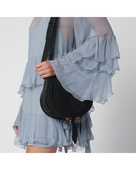 Chloé Black Saddle Marcie Bag