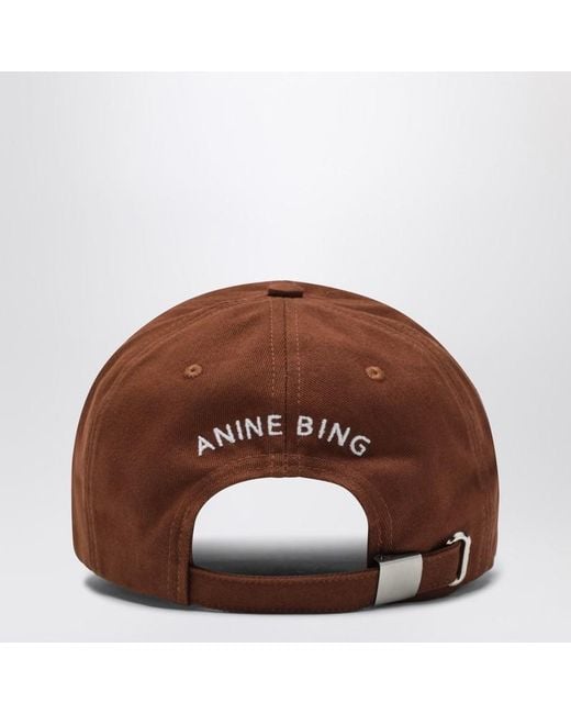 Chapeau Jeremy Dark Camel Anine Bing en coloris Brown