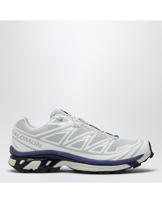 Salomon White Sneaker Xt-6 /lunar Rock/liberty for men