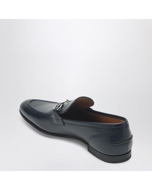 Gucci Blue Loafer With Horsebit for men
