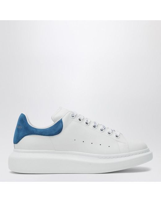 Sneaker oversize bianca/blu di Alexander McQueen in White da Uomo