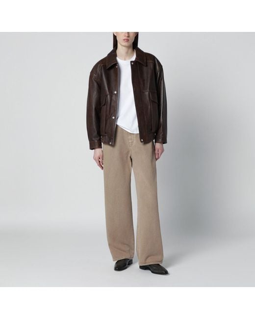 DUNST Natural Sand Relaxed Jeans
