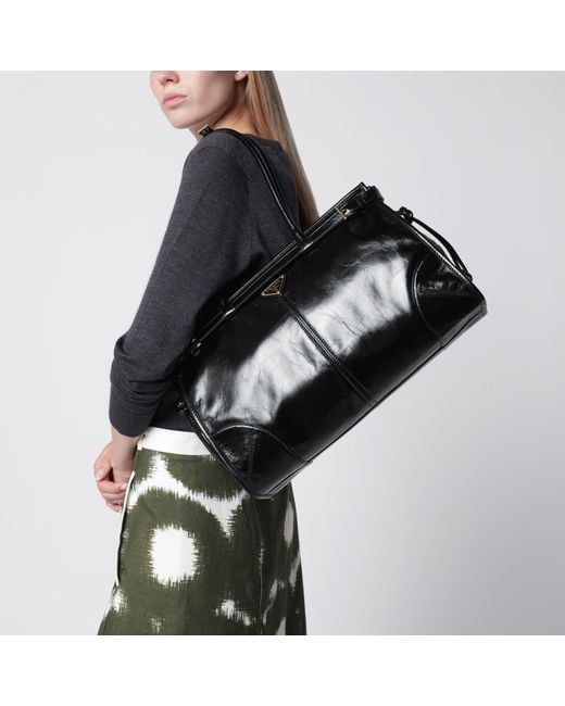 Prada Black Large Bonnie Bag