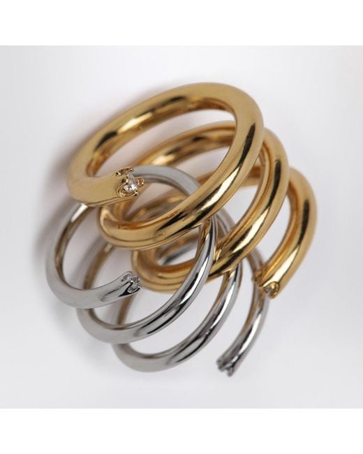 Panconesi Metallic Spiral Ring