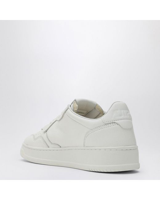 Autry White Medalist Sneakers