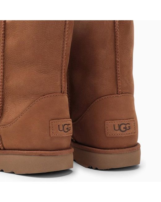 Ugg Brown Classic Weather Short Chestnut Boot