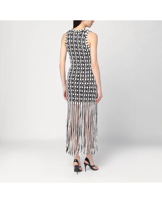Jonathan Simkhai Sonia Knitted Dress With Fringes | Lyst