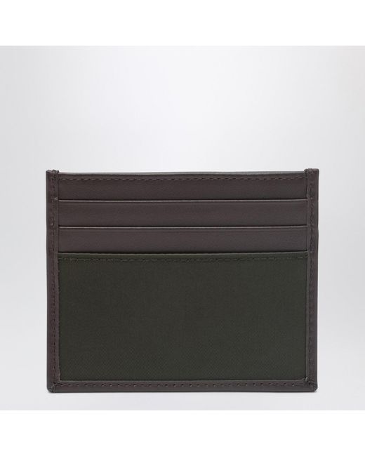Prada Black Speedrock Card Holder for men