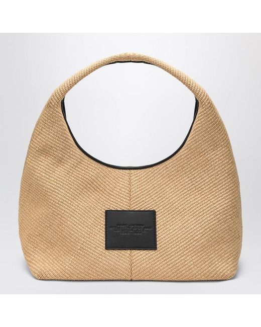 Borsa mini the woven in tessuto intrecciato di Marc Jacobs in White