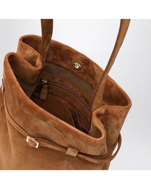 Sac Fourre-Tout En Daim Camel Tote Du Jour MANU Atelier en coloris Brown