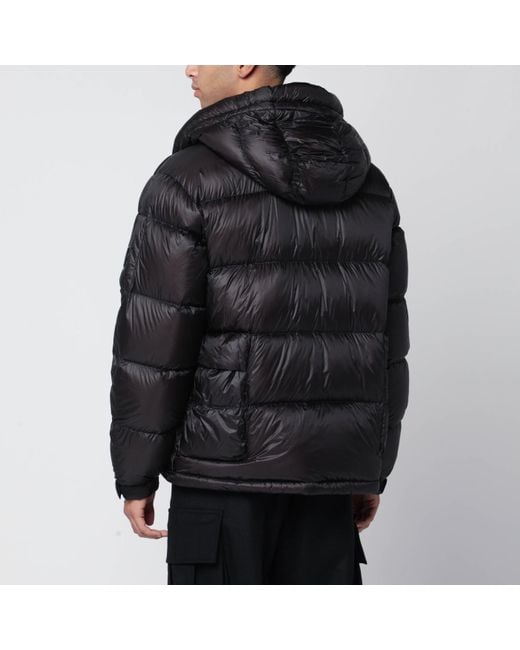 C P Company Black Matte Nylon Jacket for men