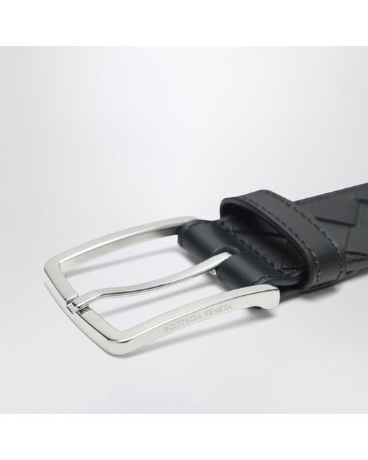 Bottega Veneta Brown Inrecciato Belt for men