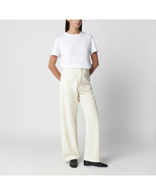 Rohe Natural Baggy Corduroy Trousers