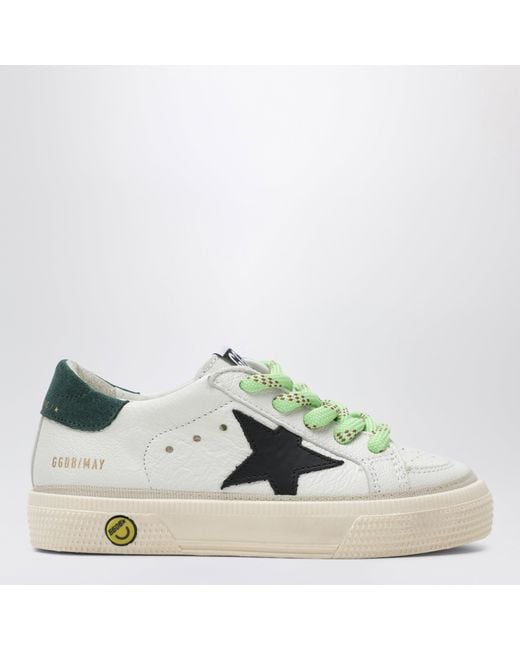 Golden Goose Deluxe Brand White May Sneakers