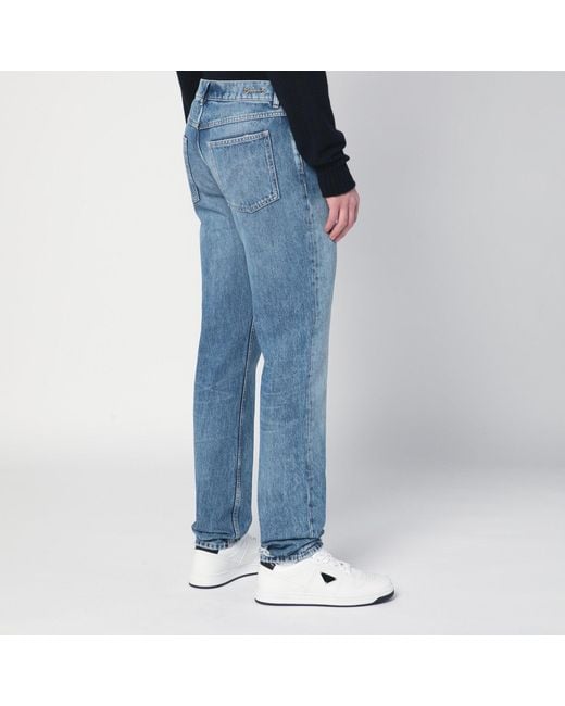 Givenchy Blue Faded Denim Jeans for men