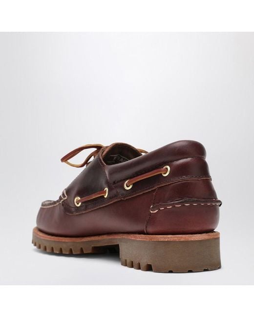 Mocasssino acadia premium bordeaux di Sebago in Brown da Uomo