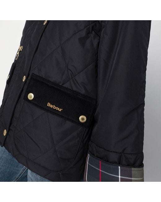 Barbour Black Martha Quilted Jacket
