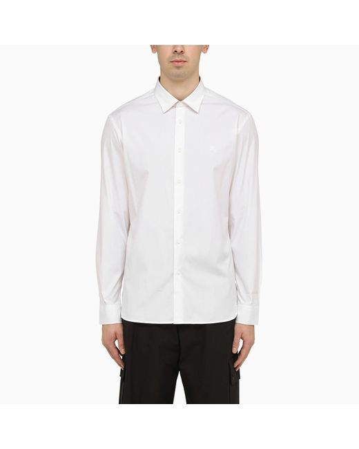 Burberry Classic White Poplin Shirt for men