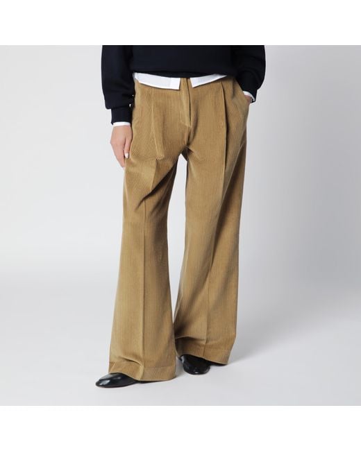 Rohe Brown Ted Corduroy Trousers