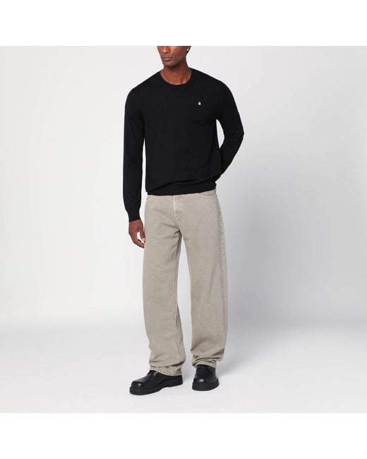 McQueen Black Sweater for men