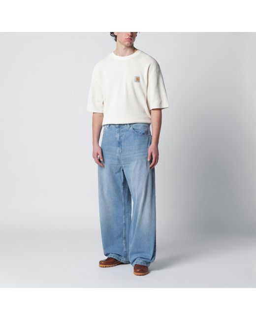 Carhartt Blue Brandon Pant/Light True Washed for men