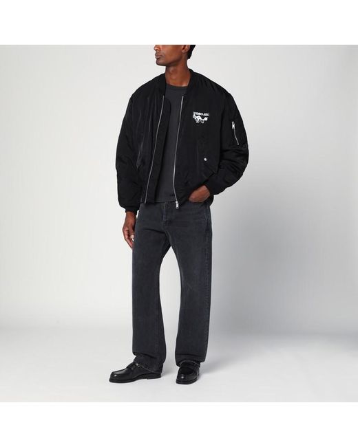 Enfants Riches Deprimes Black Enfants Video Bomber Jacket With Zip for men